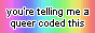 Queer button